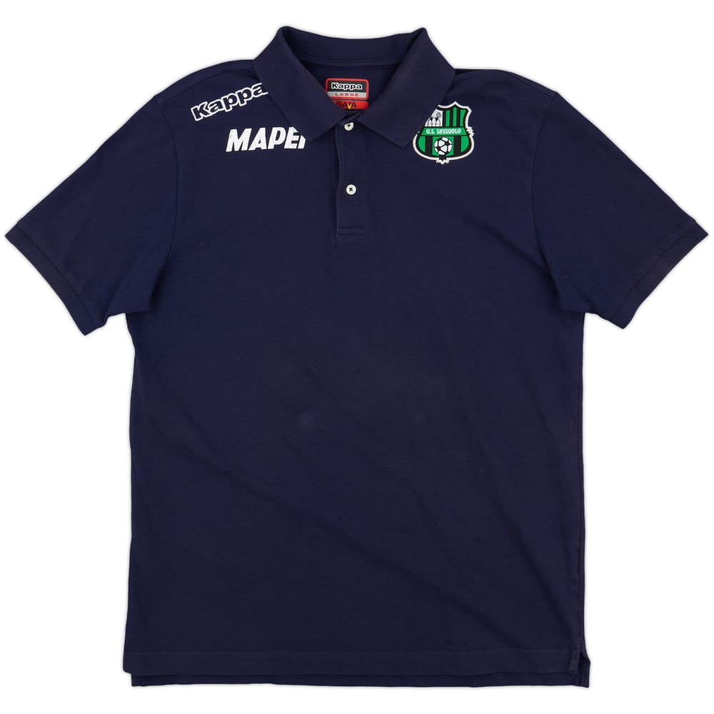 2017-18 Sassuolo Kappa Polo Shirt - 8/10 - (L)