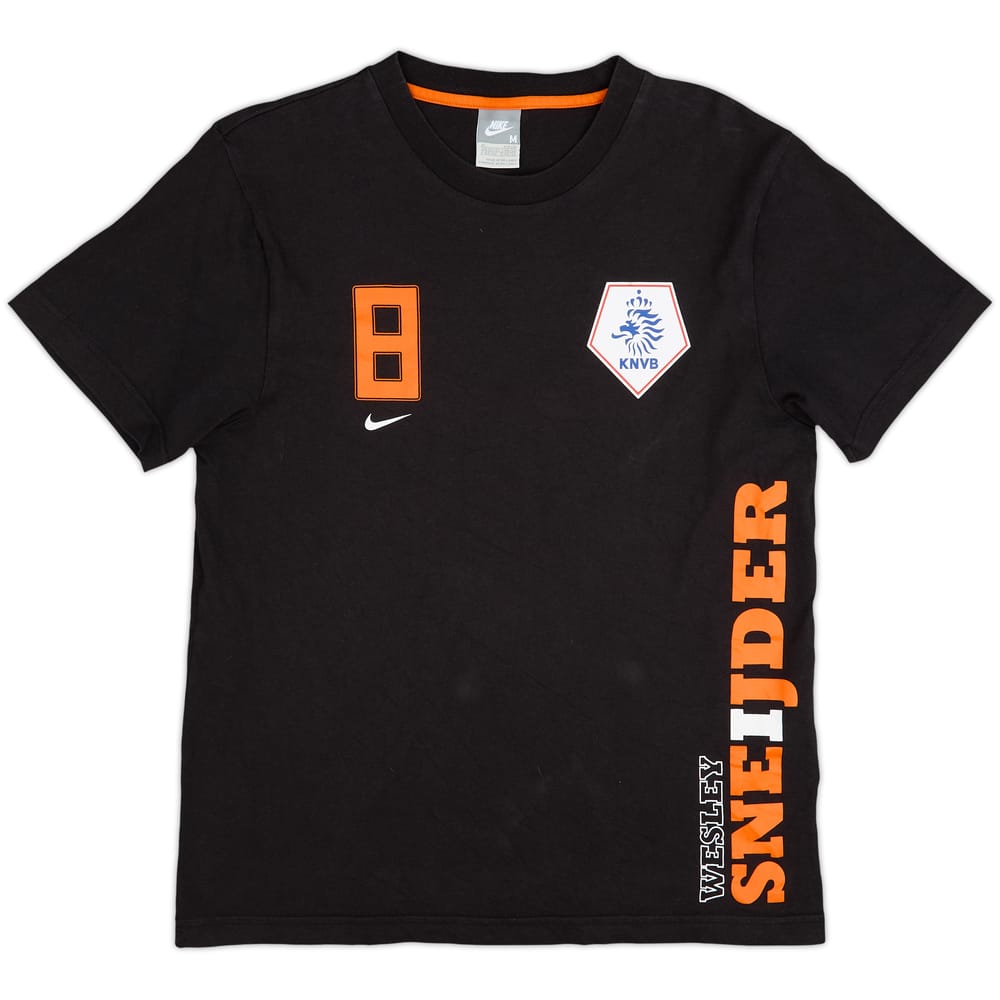 2008 Netherlands Nike Tee #8 - 8/10 - (M)
