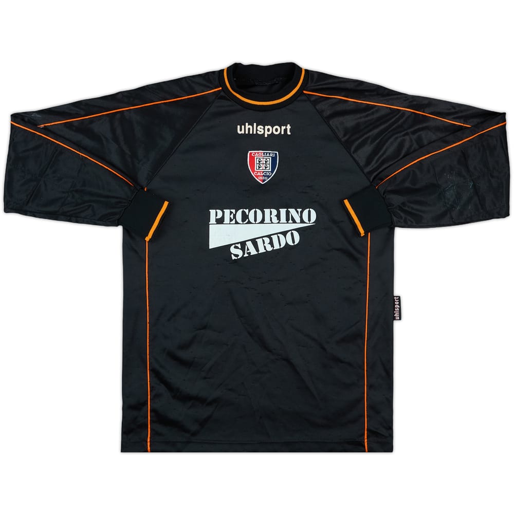 2000-01 Cagliari Uhlsport GK Training Shirt #1 - 7/10 - (XS)