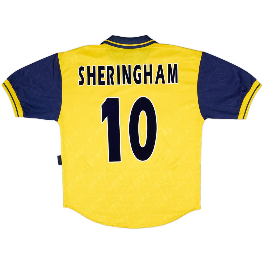 1995-97 Tottenham Third Shirt Sheringham #10 - 8/10 - (L)