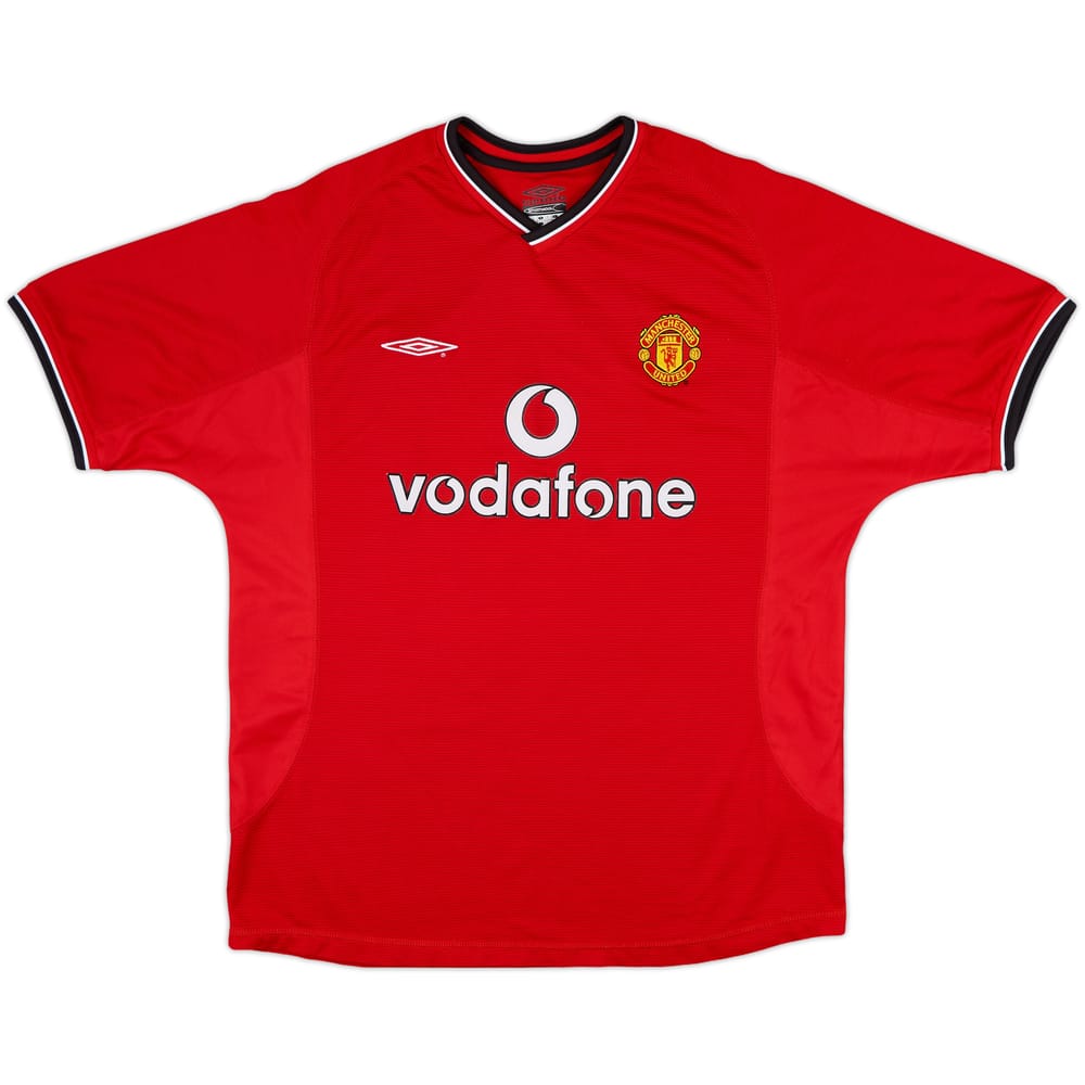 2000-02 Manchester United Home Shirt - 5/10 - (L)