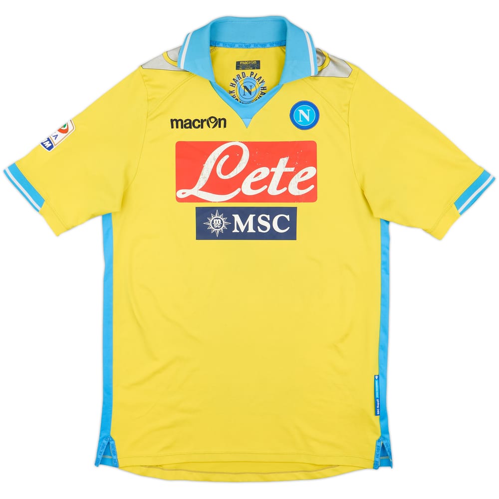 2011-12 Napoli Third Shirt - 4/10 - (XL)
