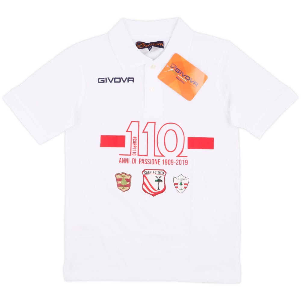 2019-20 Carpi Givova Anniversary Polo Shirt (XXS)