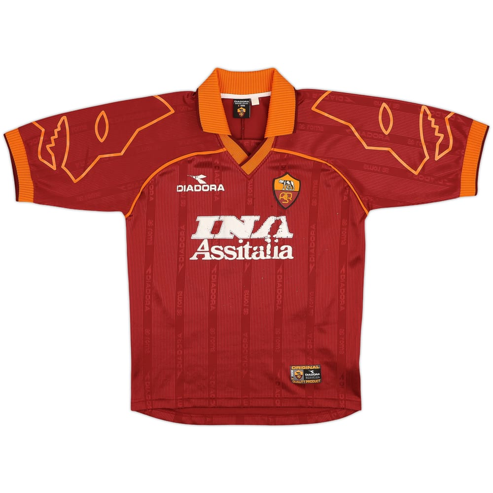 1999-00 Roma Home Shirt - 5/10 - (S)