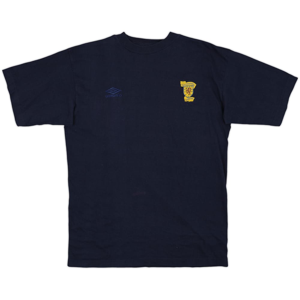 1998-00 Scotland Umbro Cotton Tee - 7/10 - (M)