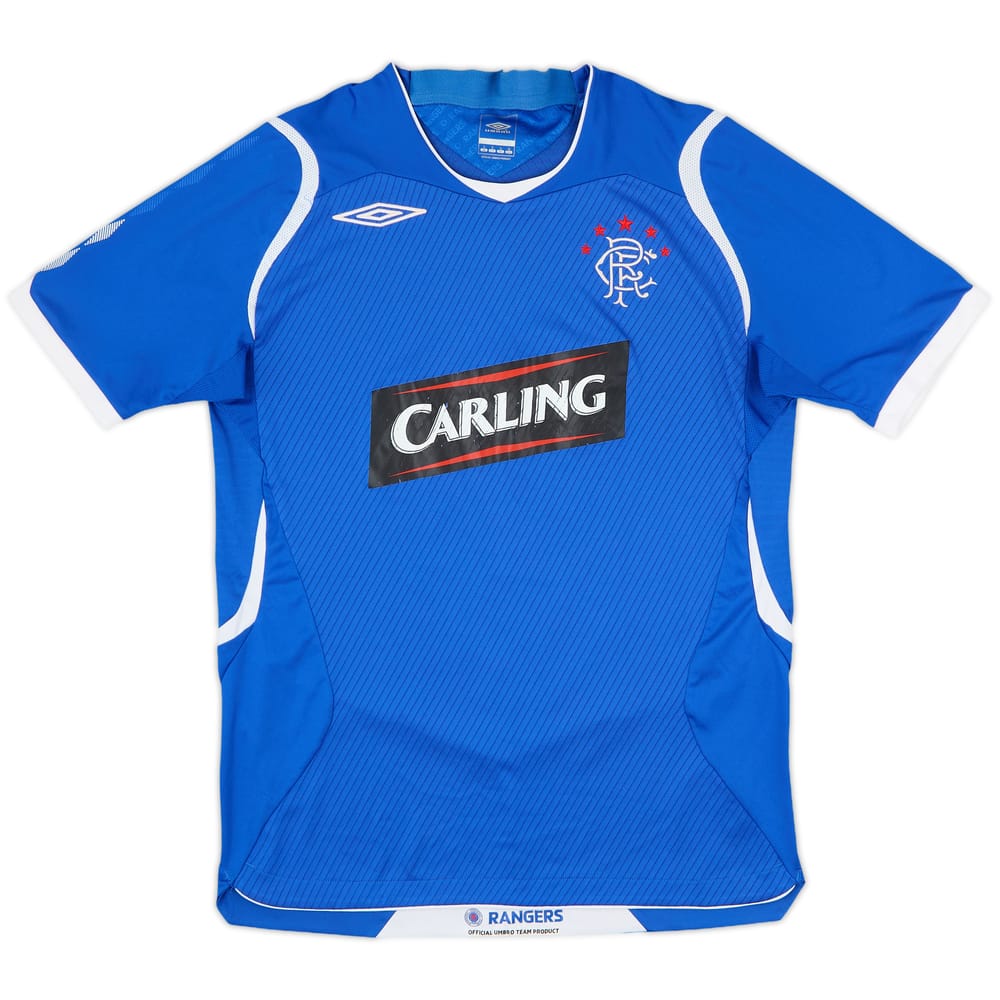 2008-09 Rangers Home Shirt - 7/10 - (S)