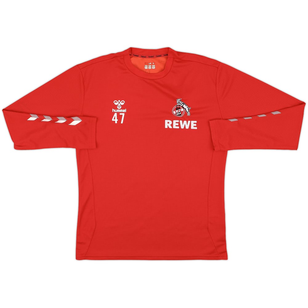 2018-19 FC Koln Hummel Player Issue Training L/S Shirt #47 - 7/10 - (L)
