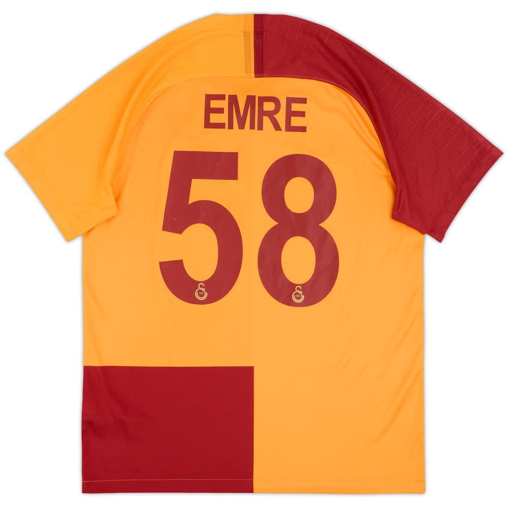2018-19 Galatasaray Home Shirt Emre #58 - 8/10 - (L)