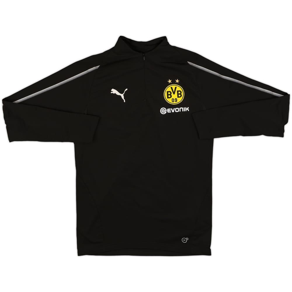 2018-19 Dortmund Puma 1/4 Zip Training Top - 8/10 - (L)