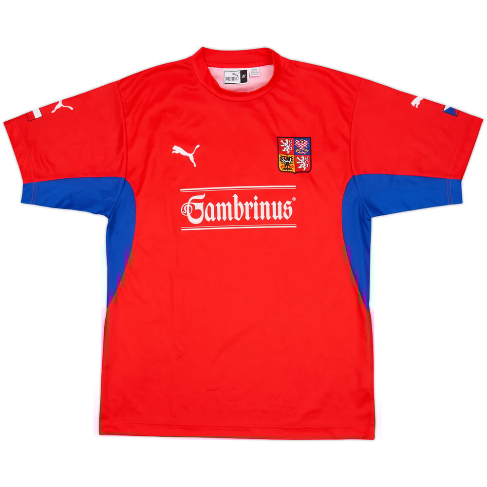2000-01 Czech Republic Puma Training Shirt - 9/10 - (XL)