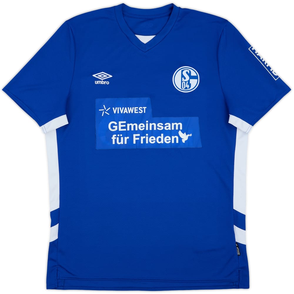 2021-22 Schalke Home Shirt - 7/10 - (L)