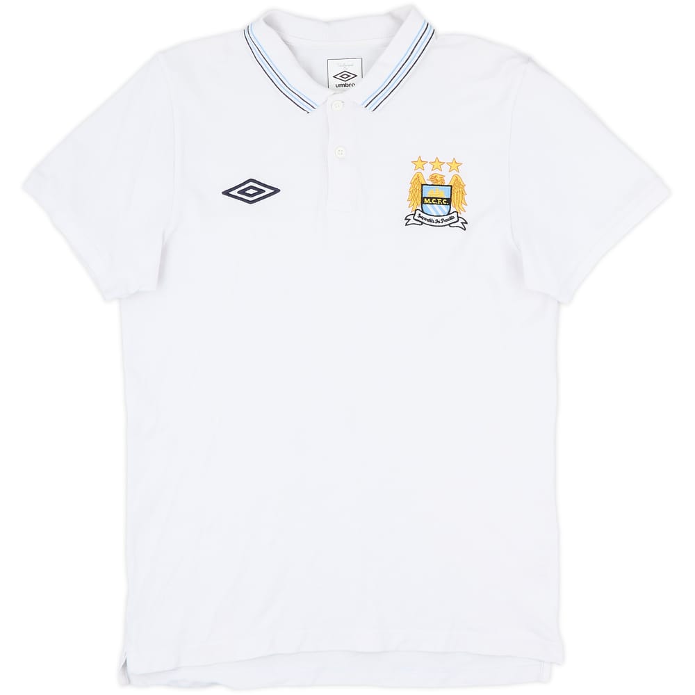 2011-12 Manchester City Umbro Polo Shirt - 7/10 - (M)