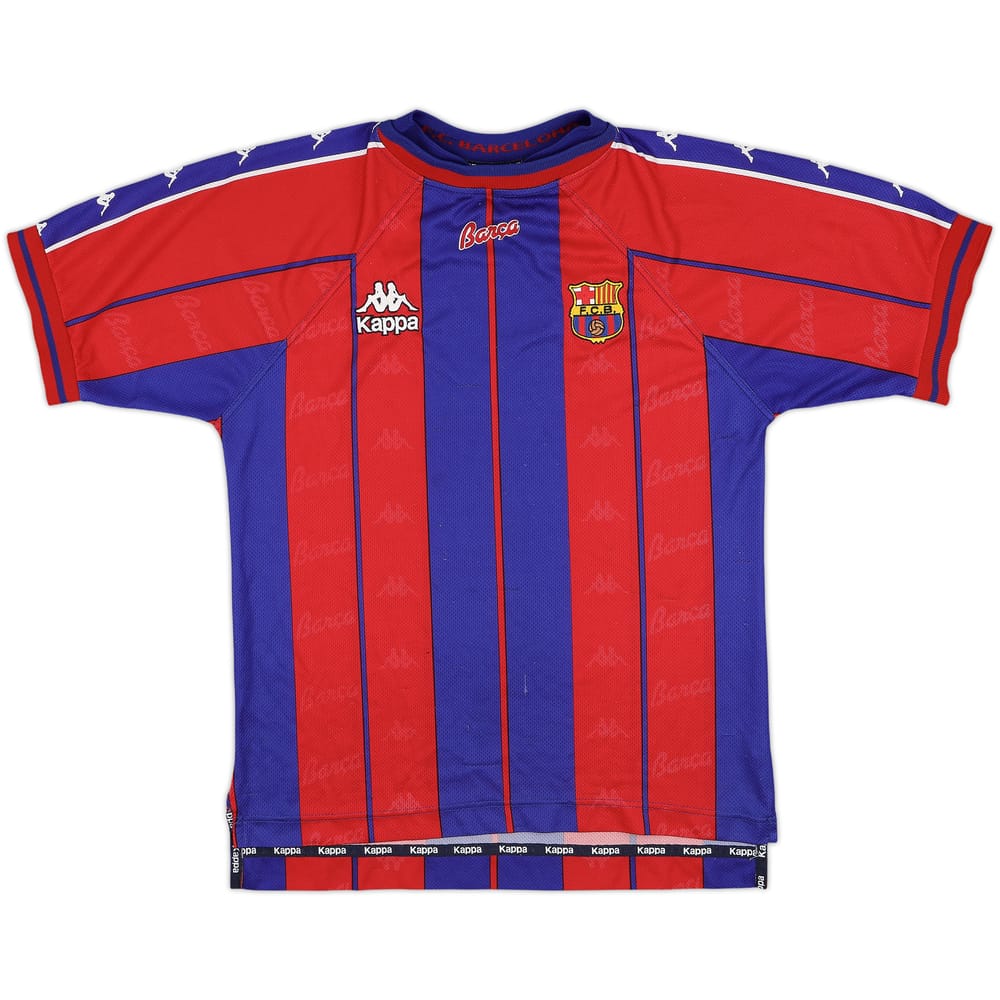 1997-98 Barcelona Home Shirt - 6/10 - (S)