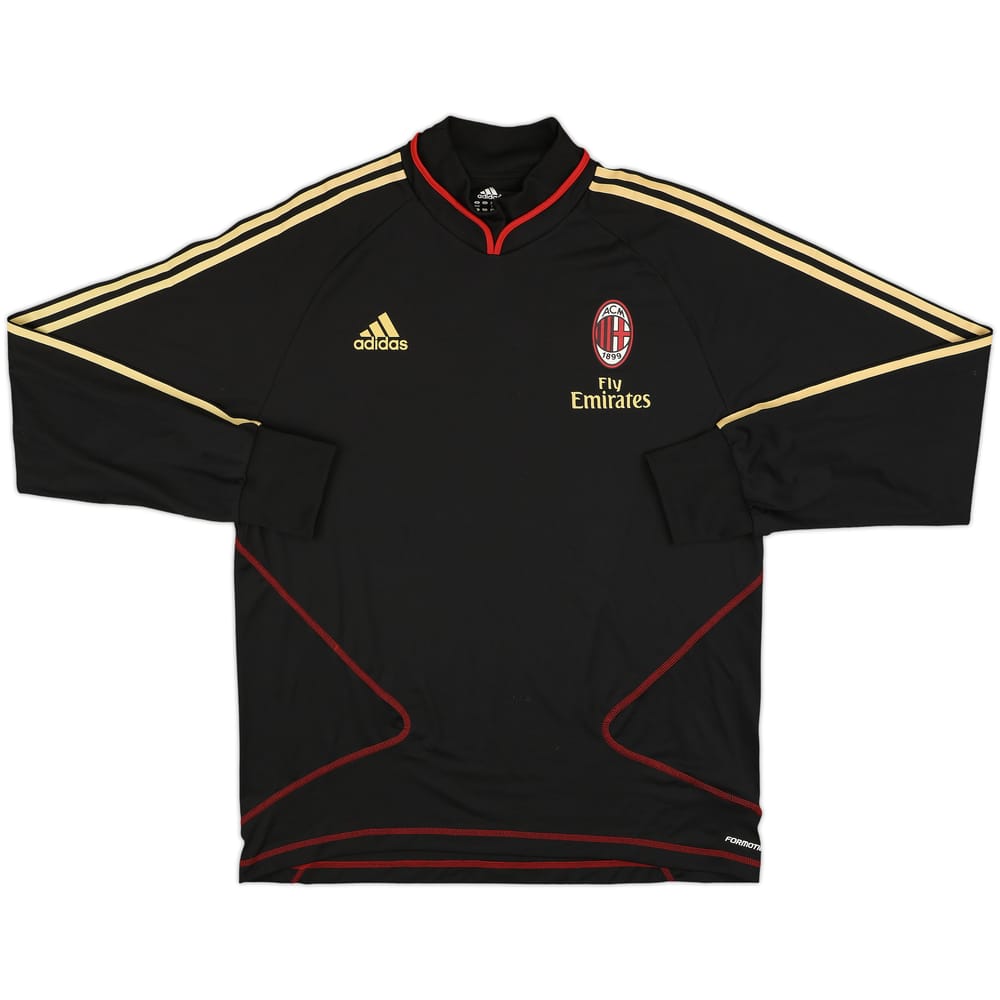 2010-11 AC Milan adidas Sweat Top - 8/10 - (XXL)