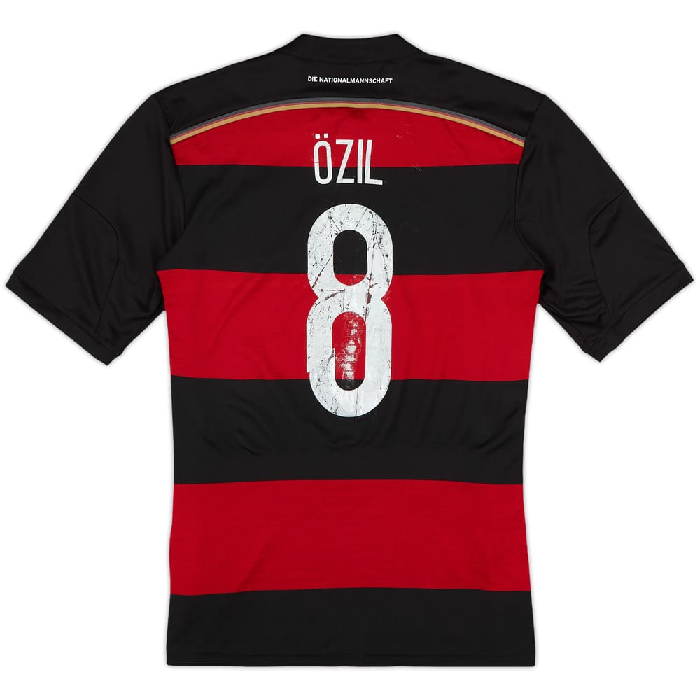 2014-15 Germany Away Shirt Ozil #8 - 5/10 - (S)