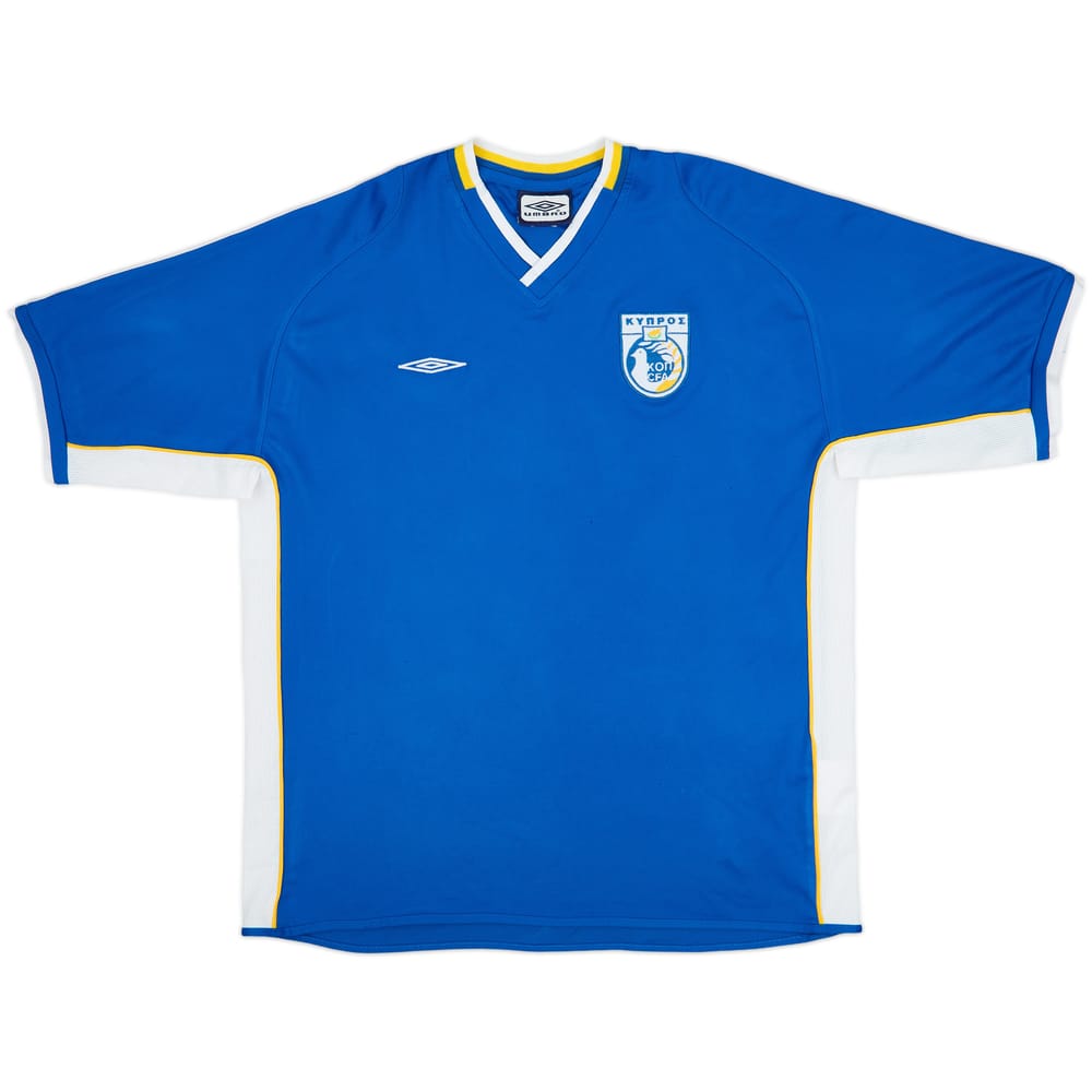2003-04 Cyprus Home Shirt - 7/10 - (XL)
