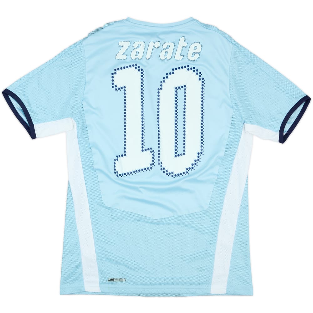 2008-09 Lazio Home Shirt Zarate #10 - 8/10 - (S)