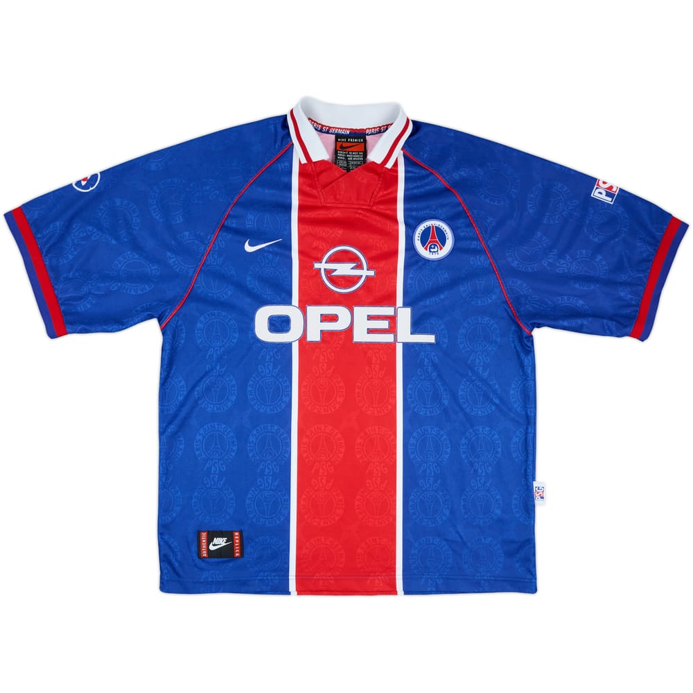 1996-97 Paris Saint-Germain Home Shirt #21 - 7/10 - (XXL)