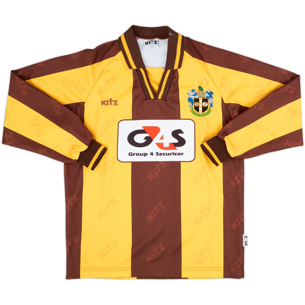 2005-07 Sutton United Home L/S Shirt - 7/10 - (M)
