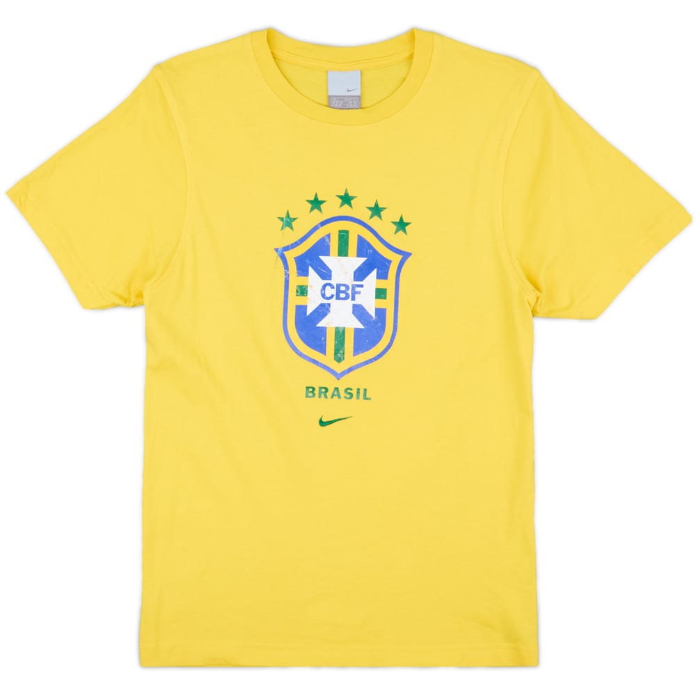 2006-07 Brazil Nike Fan Tee - 6/10 - (S)