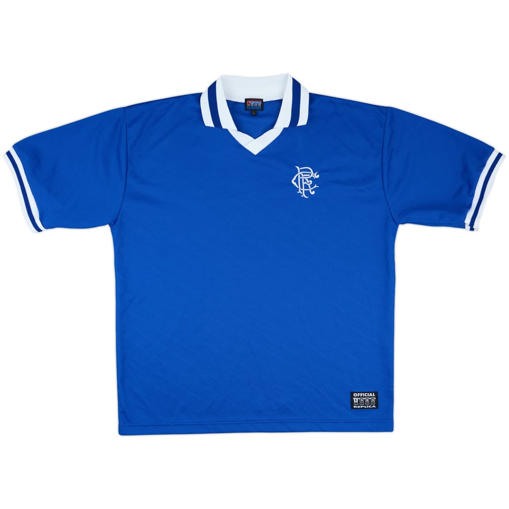 2010s Rangers '1980' Retro Home Shirt - 9/10 - (L)
