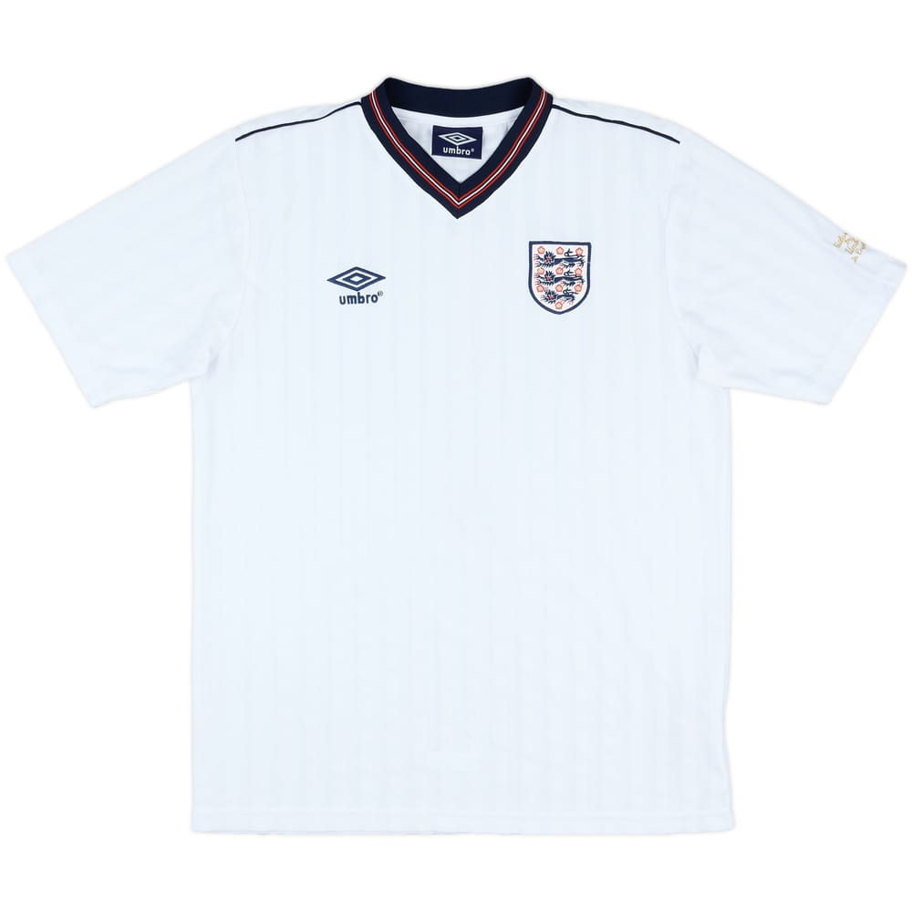 2000s England '1986' Umbro Retro Home Shirt - 9/10 - (L)
