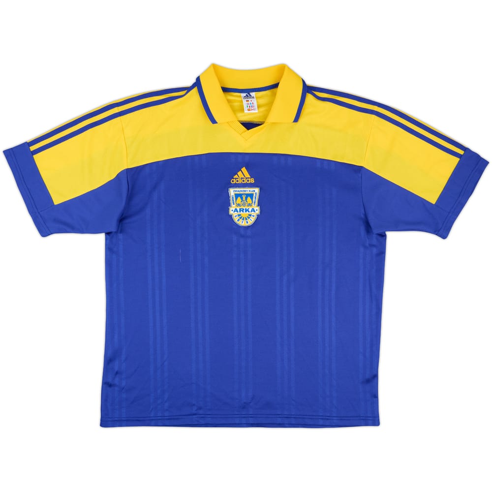 2001-02 Arka Gdynia Home Shirt Riki - 7/10 - (XL)