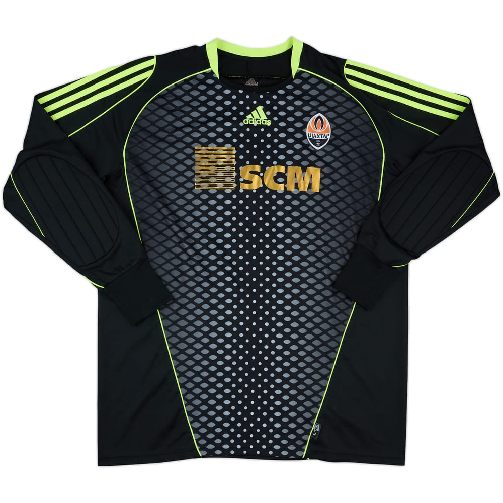 2007-08 Shakhtar Donetsk Match Issue Signed GK Shirt #16