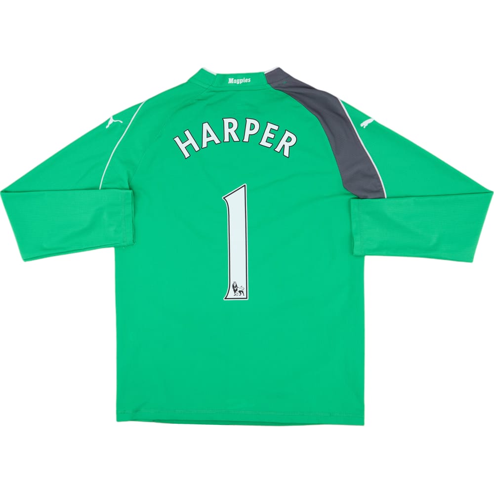 2010-11 Newcastle GK Shirt Harper #1 - 8/10 - (XL.Boys)