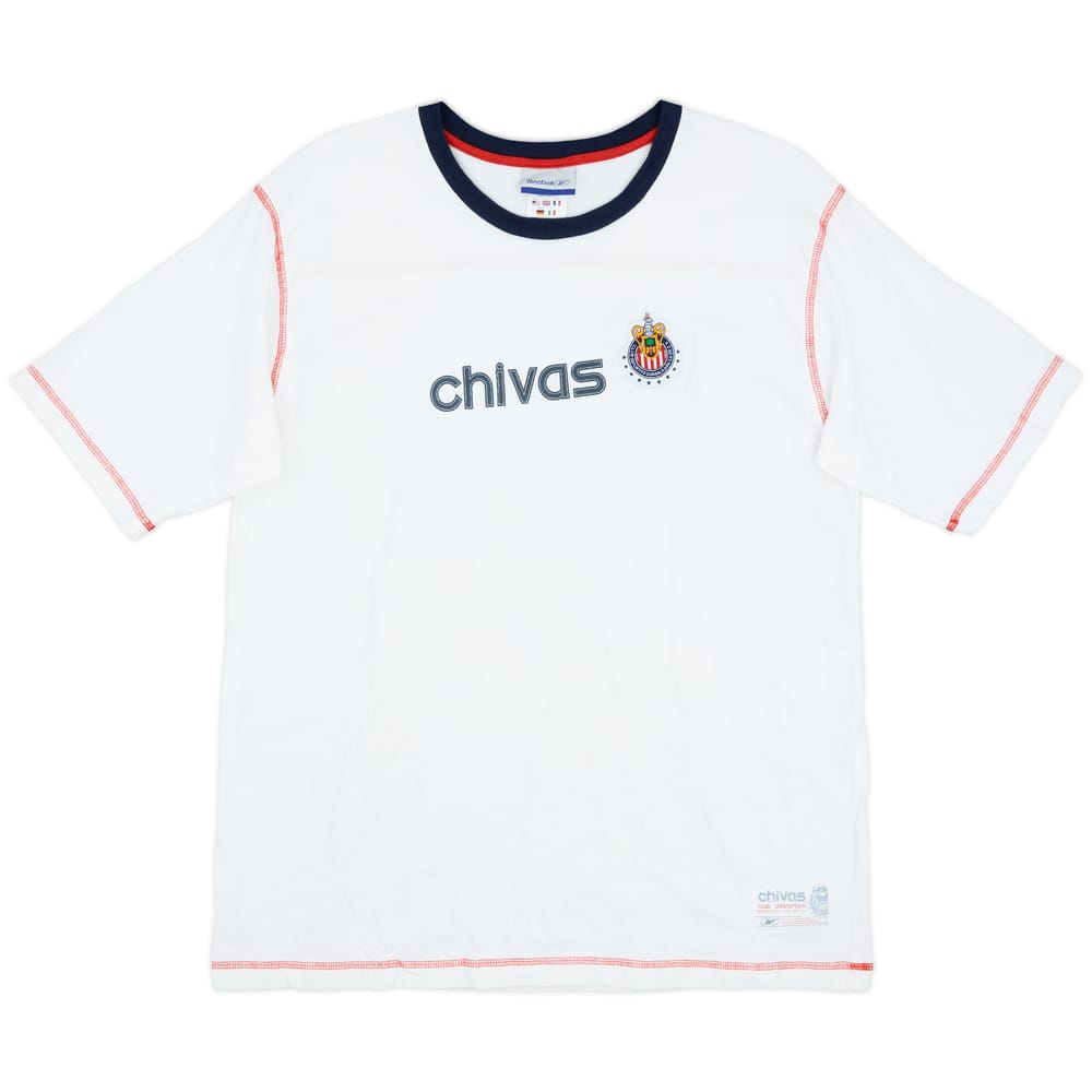 2004-05 Chivas Guadalajara Reebok Training/Leisure Tee - 9/10 - (XL)