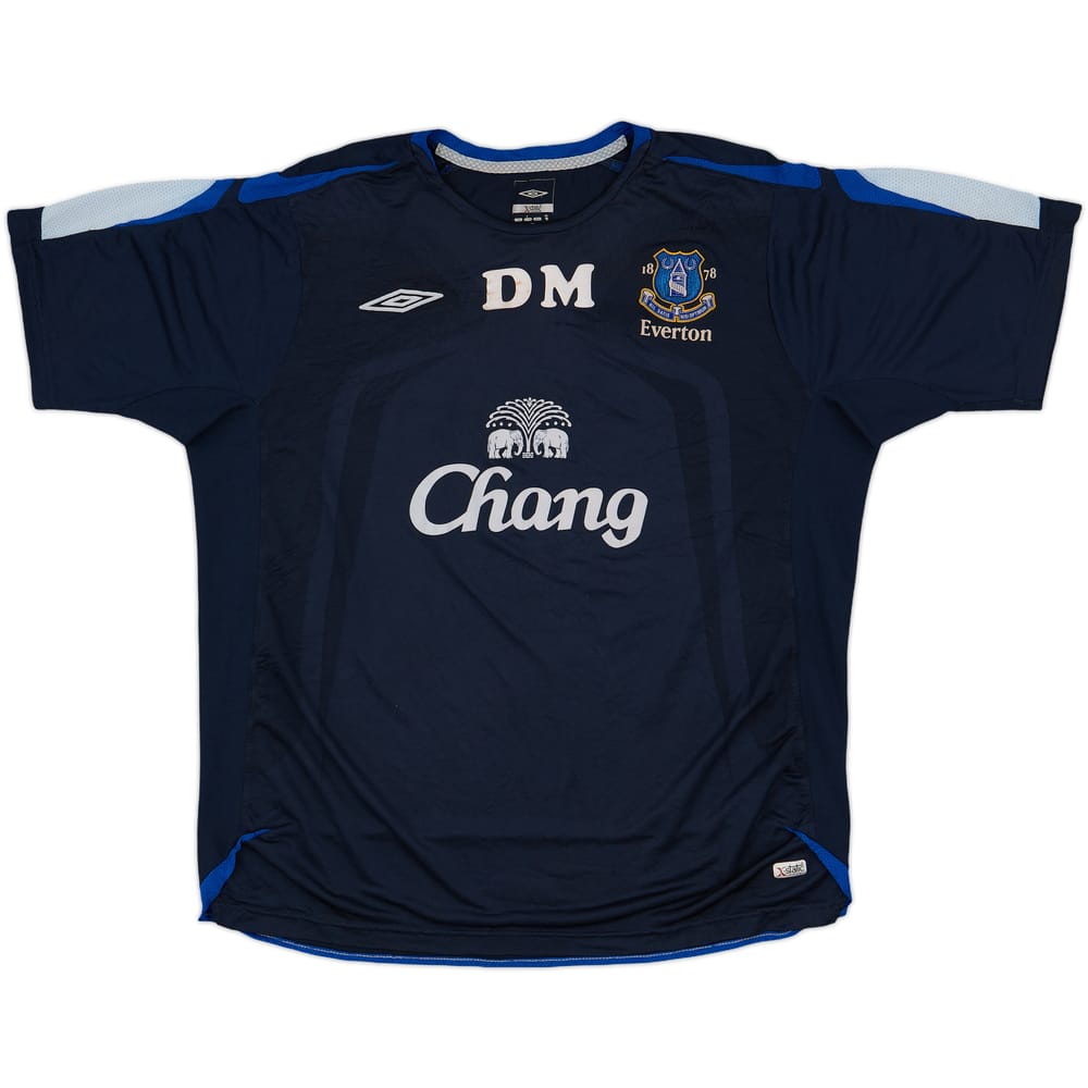 2005-06 Everton Staff Issue Umbro Training Shirt (David Moyes) - 6/10 - (XL)