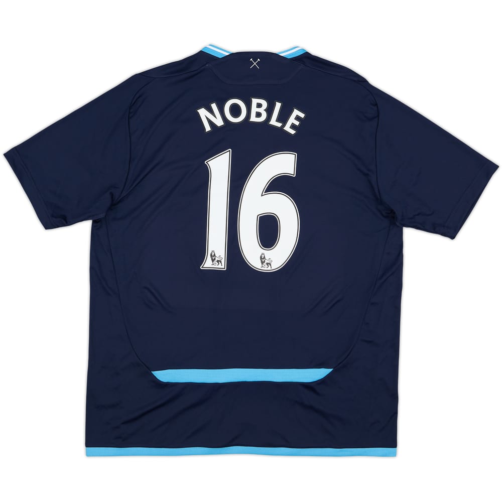2009-10 West Ham Away Shirt Noble #16 (XL)