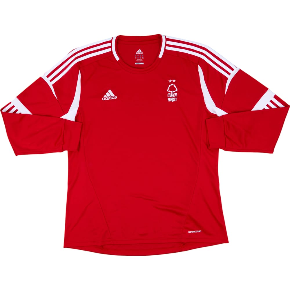 2013-14 Nottingham Forest Home L/S Shirt - 10/10 - (XL)