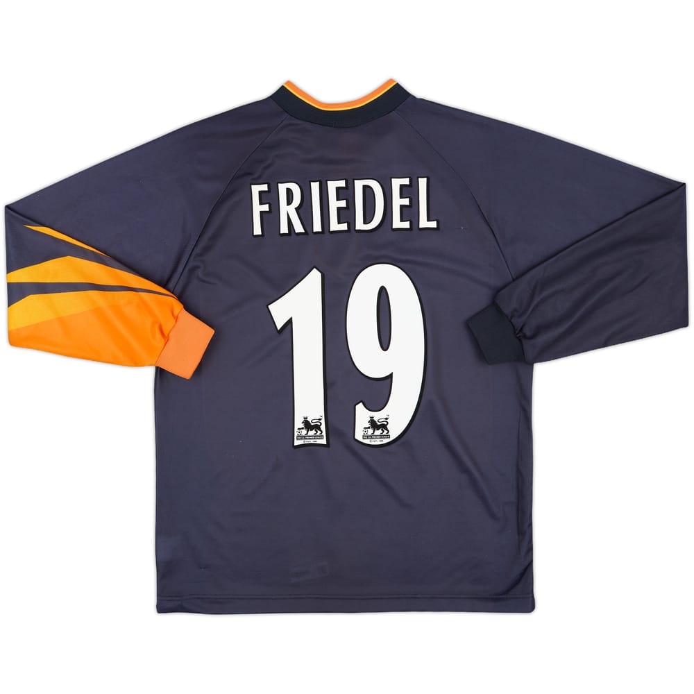 1998-99 Liverpool GK Shirt Friedel #19 - 9/10 - (S)