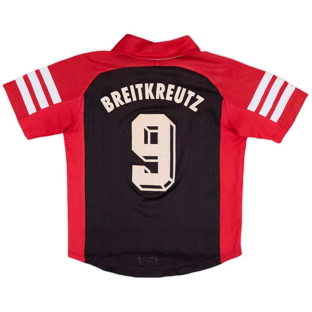 1999-00 Hansa Rostock Away Shirt Breitkreutz #9 - 6/10 - (L.Boys)