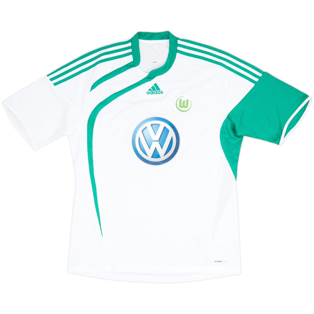 2009-10 Wolfsburg Home Shirt Rudelbildung #09/10 - 8/10 - (L)