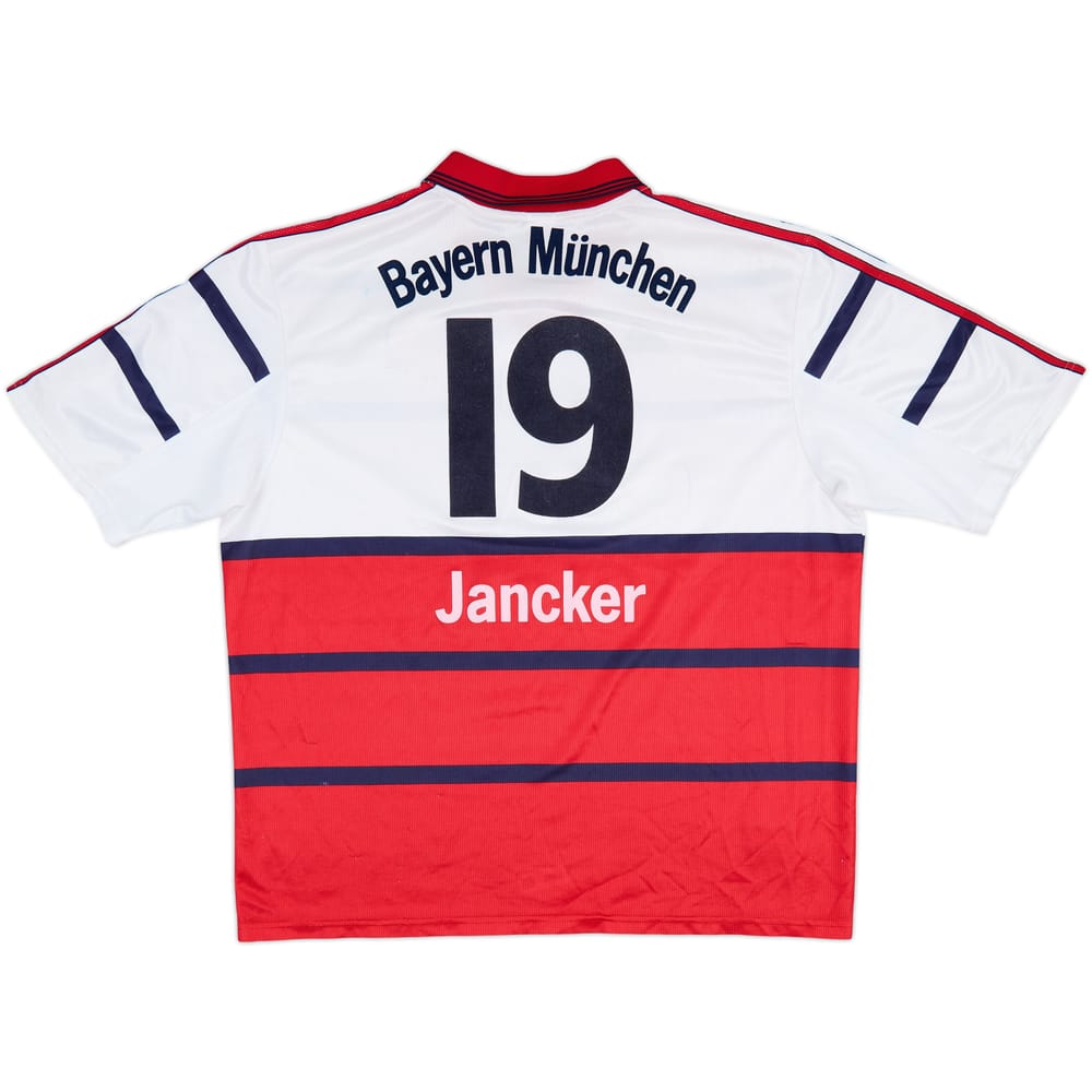 1998-00 Bayern Munich Away Shirt Jancker #19 - 7/10 - (XXL)
