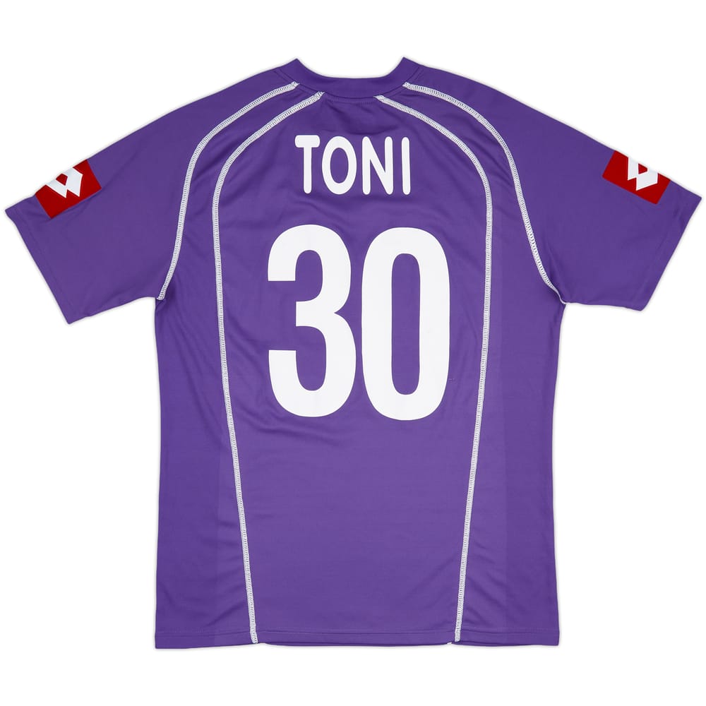 2005-07 Fiorentina Home Shirt Toni #30 - 7/10 - (XL)