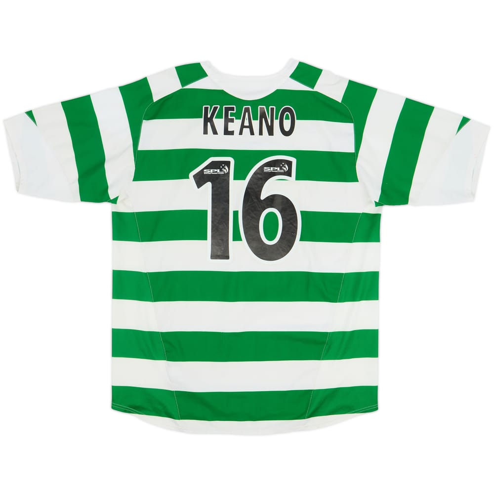 2005-07 Celtic Home Shirt Keano #16 - 4/10 - (L)