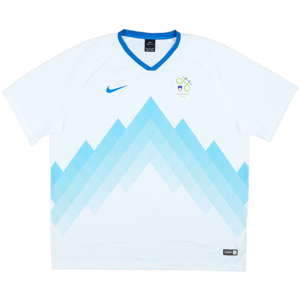 2018-19 Slovenia Basic Home Shirt - 9/10 - (XXL)