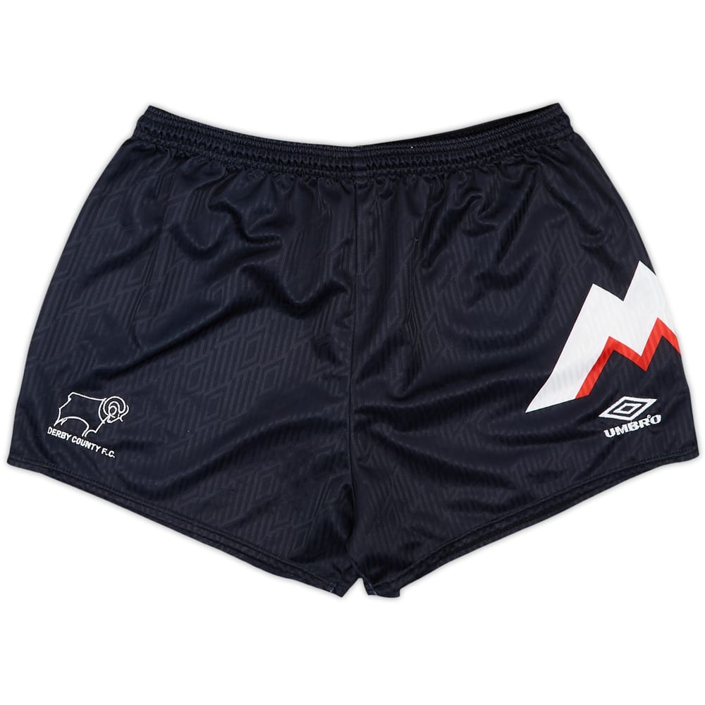 1991-93 Derby County Home Shorts - 8/10 - (M)