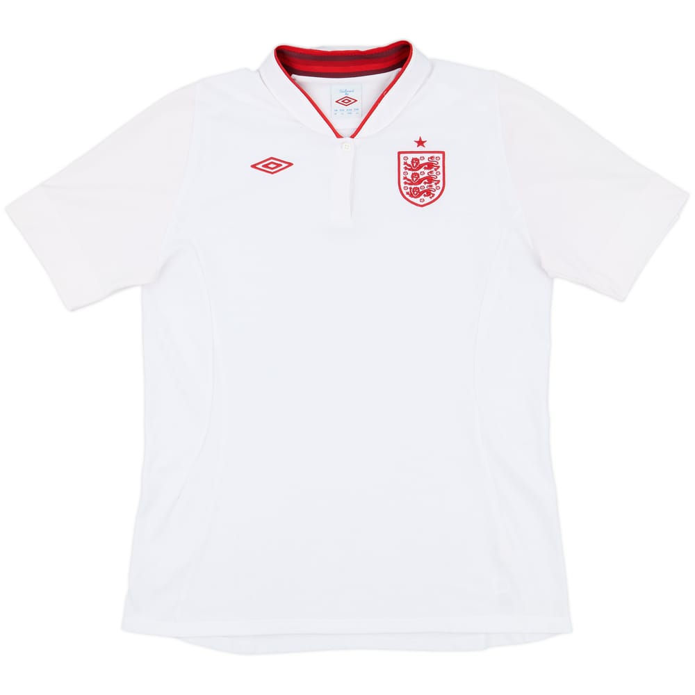 2012-13 England Home Shirt - 9/10 - (Women's L)