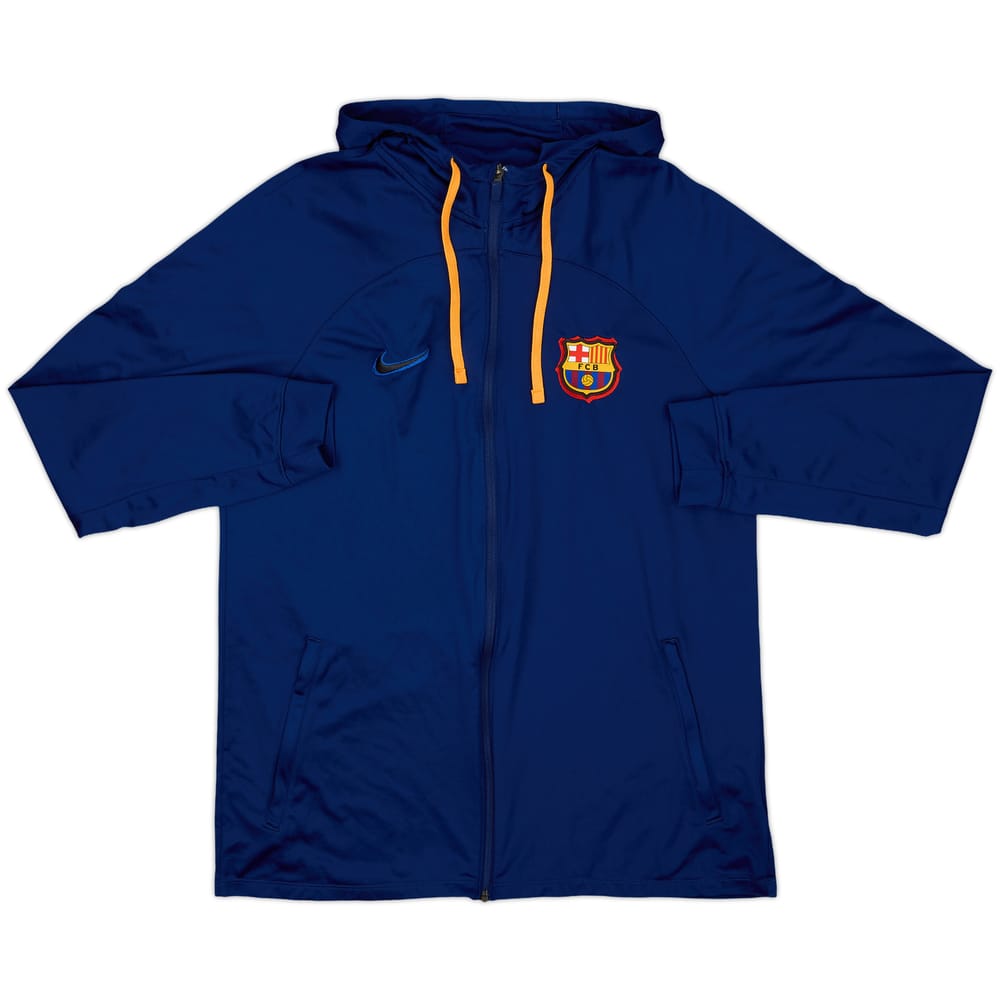 2022-23 Barcelona Nike Hooded Track Jacket - 10/10 - (L)
