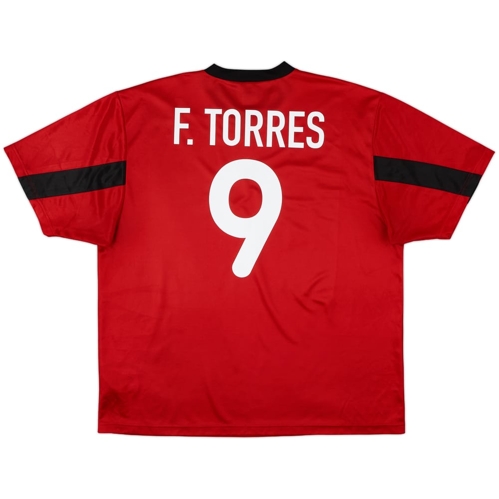 2001-02 Atletico Basic Away Shirt F.Torres #9 - 5/10 - (XL)