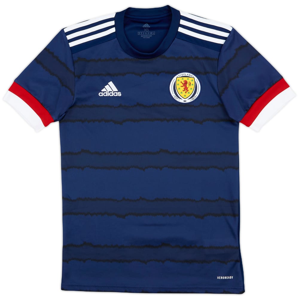2020-22 Scotland Home Shirt - 9/10 - (XS)