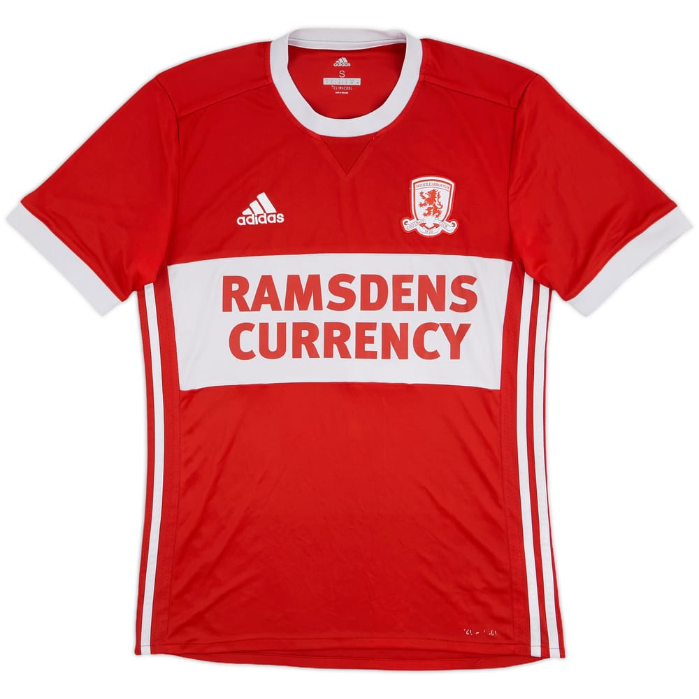 2017-18 Middlesbrough Home Shirt - 4/10 - (S)