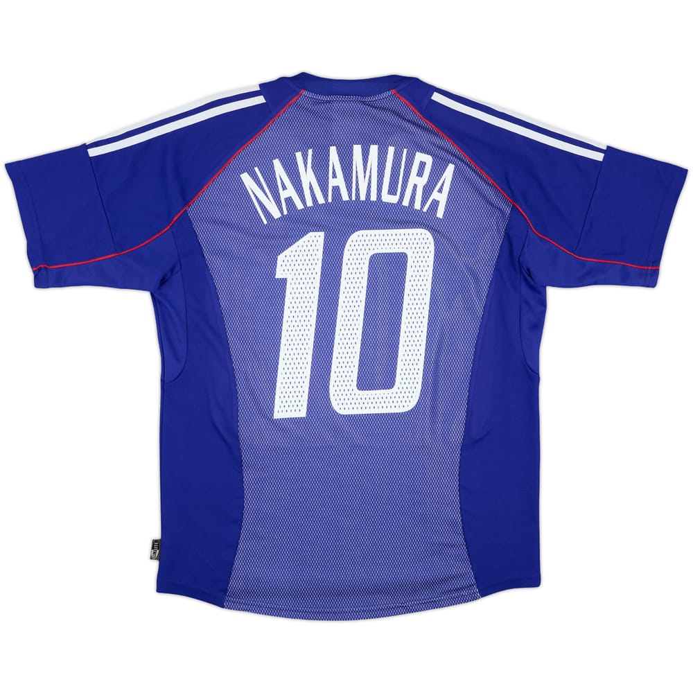 2002-04 Japan Home Shirt Nakamura #10 - 8/10 - (L)