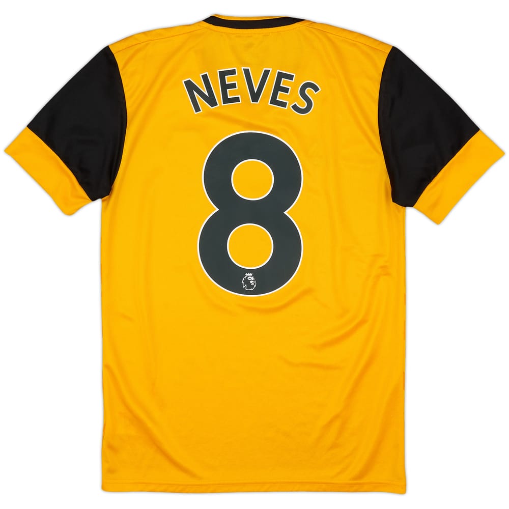 2020-21 Wolves Home Shirt Neves #8 - 9/10 - (XS)
