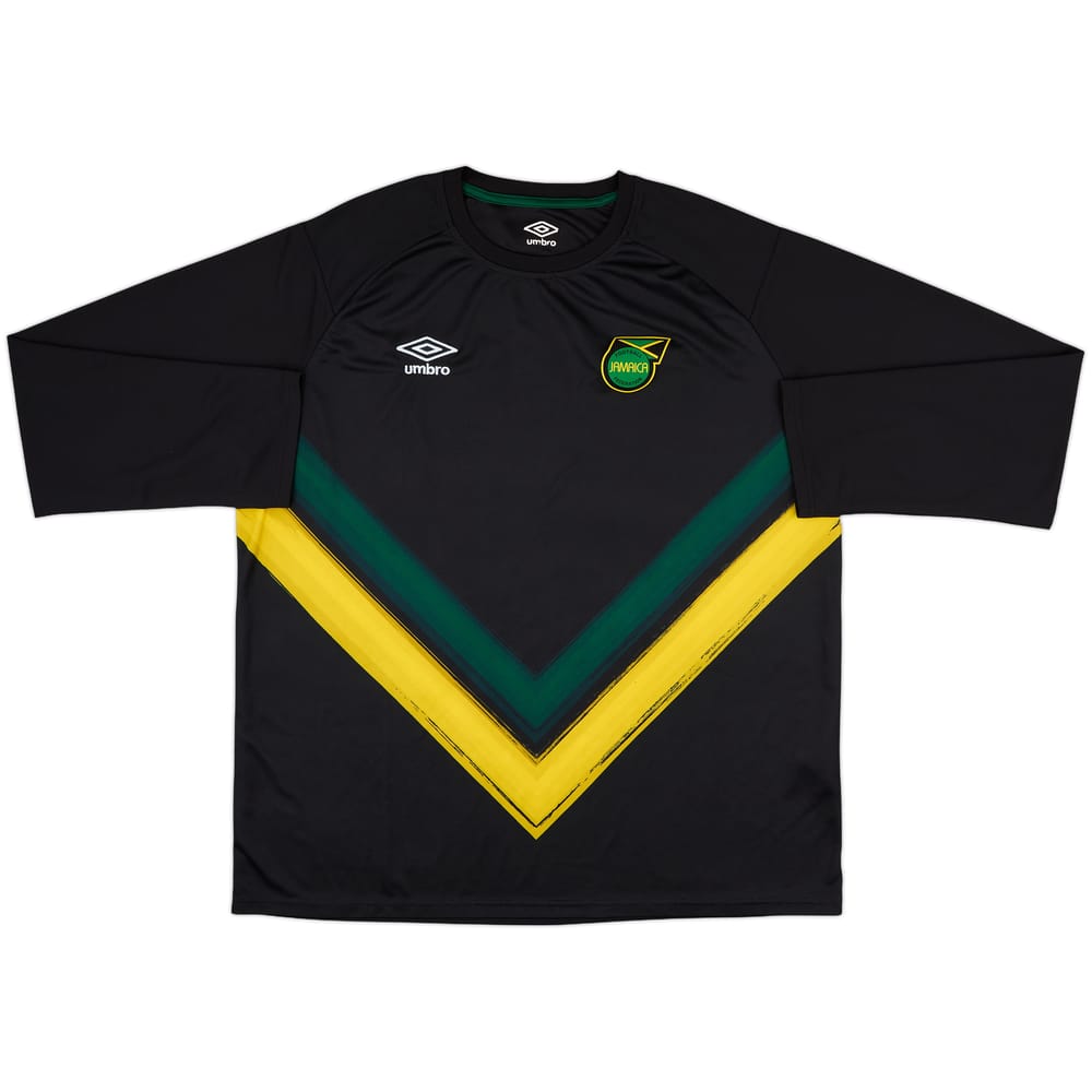 2021-22 Jamaica Umbro Training L/S Shirt - 8/10 - (XXL)
