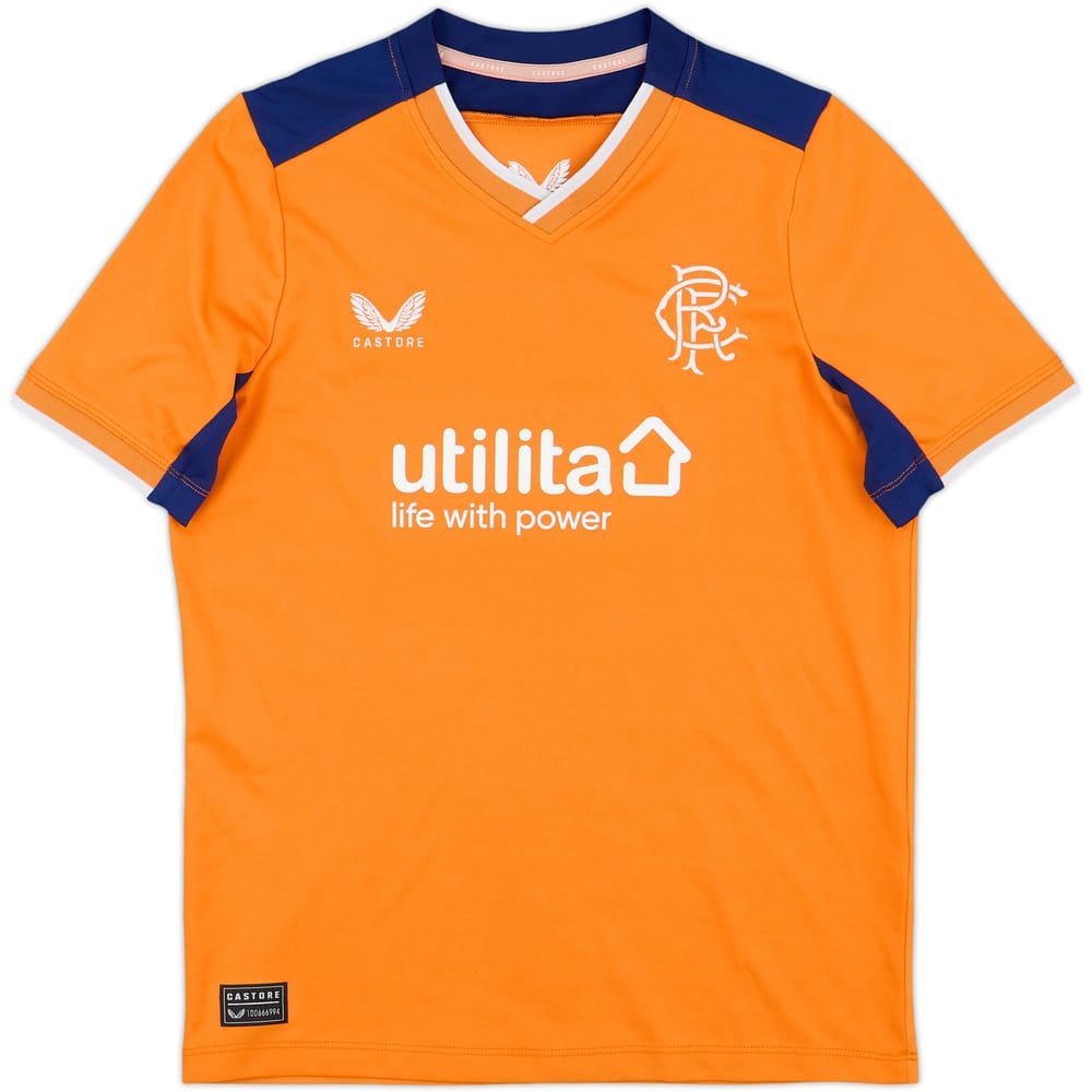 2022-23 Rangers Third Shirt - 8/10 - (L.Boys)